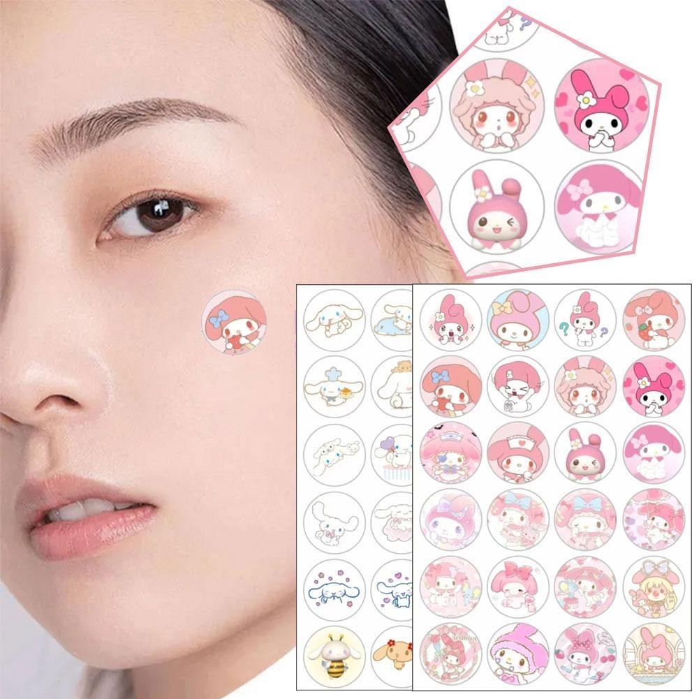 การ์ตูนน่ารัก Pe Acne Patch สติกเกอร์ความงาม J6