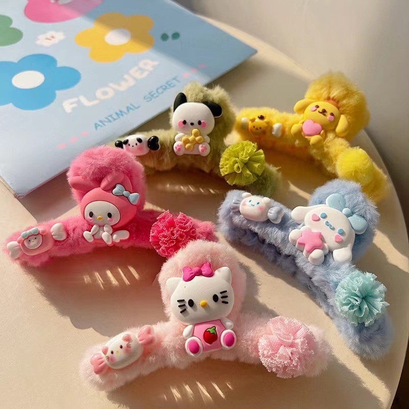 ใหม่พรีเมี่ยมกิ๊บหนีบผม แฟชั่นฤดูร้อนกิ๊บหนีบผมคริลิค คลิปผมแฟชั่นการ์ตูนอ่อนนุ่ม น่ารัก แข็งแรง หลากหลายรูปแบบให้เลือก✨