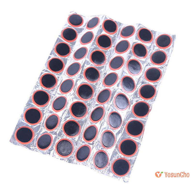 Yosunchoker] 48 ชิ้นยางแพทช์ยางจักรยาน Tyre Repair Pad ยางแบบพกพายางใน Pad ใหม่