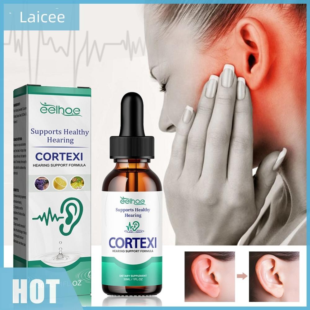 [Laicee.th] 30 Ml Ear Drop Ear Wax Removal Oil & Cleaner ปรับปรุงอาการปวดการได้ยิน & Earache Drop