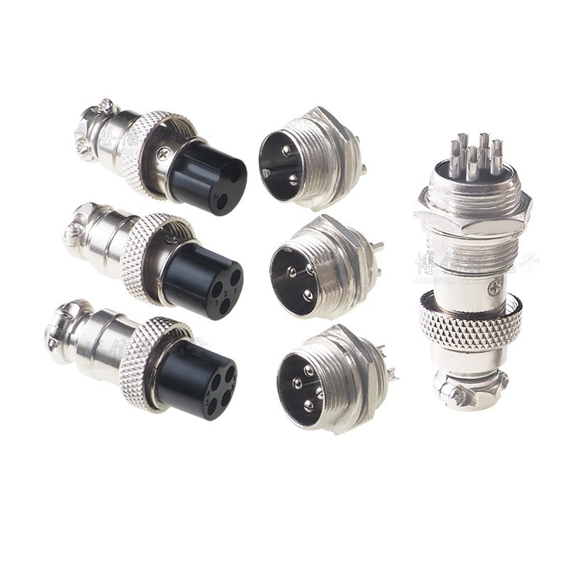GX16-2 Core 3 Core 4 Core 5 Core 6 Core 7 Core 8 Core 9 Core 10 Core Aviation Socket Aviation Plug Socket Connector Female Socket Hole Socket Male Head GX16