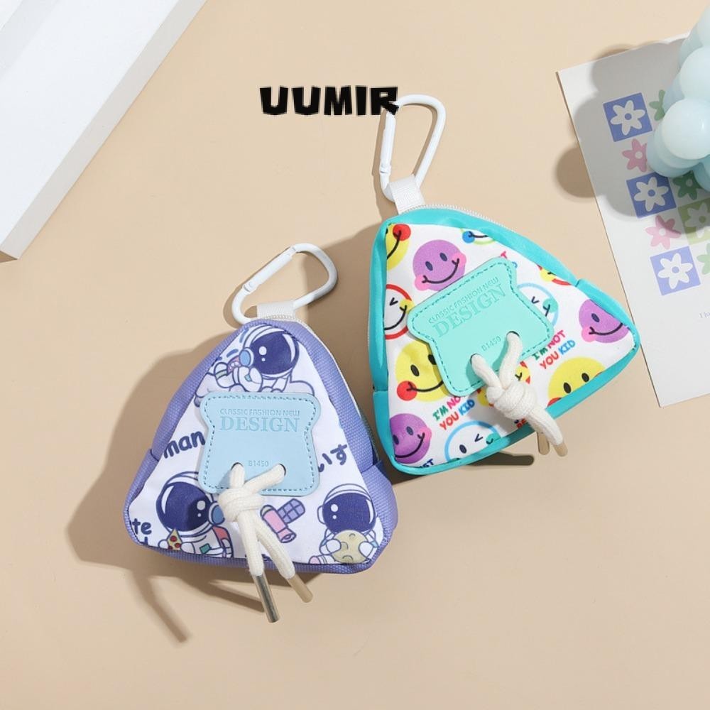 UUMIR กระเป๋าเก็บของ พวงกุญแจ|กระเป๋าใส่เหรียญสี,น่ารักมินิแบบพกพาจี้กระเป๋าเป้สะพายหลังแขวนกระเป๋ากีฬา