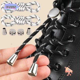 Fansin 1 คู่ไม่มีเชือกผูกรองเท้า, ล็อคชายหญิงโลหะล็อค Laces,…