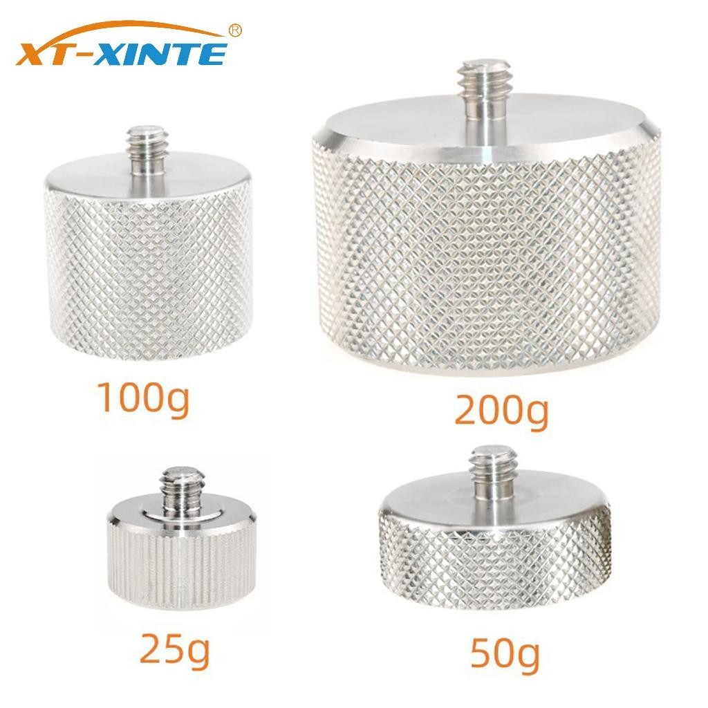 Xt-xinte Gimbal Stabilizer Counterweight Balance Clump น้ําหนัก 25g/50g/100g/200g สําหรับมือถือ Stabilizer