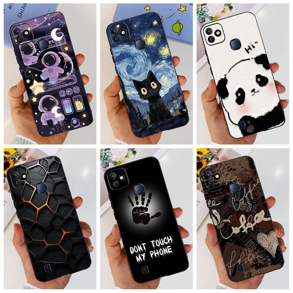 ปลอกสําหรับ Infinix Smart HD 2021 เคสโทรศัพท์น่ารักการ์ตูนซิลิโคนกันกระแทก Soft Slim ฝาหลังสําหรับ Infinix SmartHD 2021 Shell