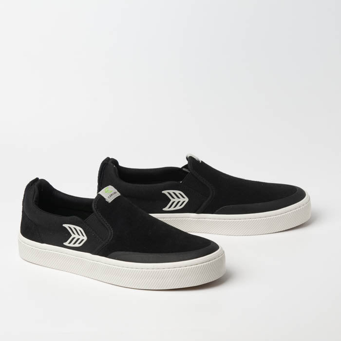 CARIUMA SLIP-ON Skate Pro Black Ivory Mens