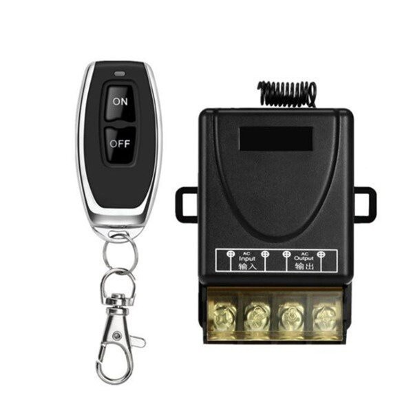 【จัดส่งภายใน 24 ชั่วโมง】433MHz 220V สวิตช์รีโมตควบคุมปั๊มน้ํา 1Ch 30A สวิตช์รีโมทควบคุมรับส่งสัญญาณแบบไร้สาย - รูปที่ 6