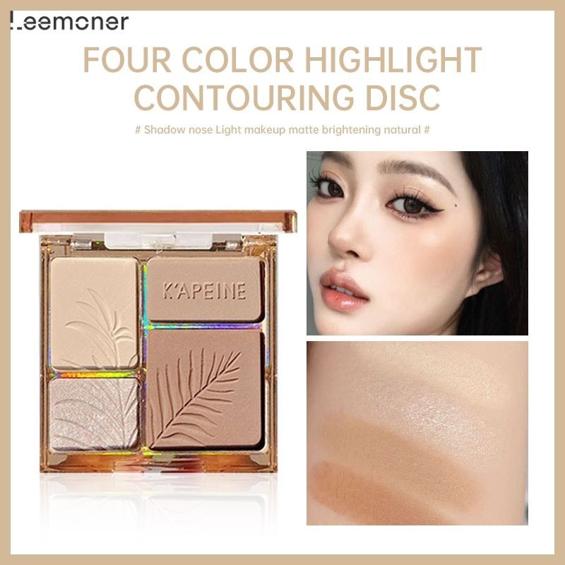 Lemon K'APEINE Highlight & Contour ไฮไลท์และคอนทัวร์พาเลต 9g จูดี้ดอล กันน้ำ ติดทนนาน เครื่องสำอาง-LN