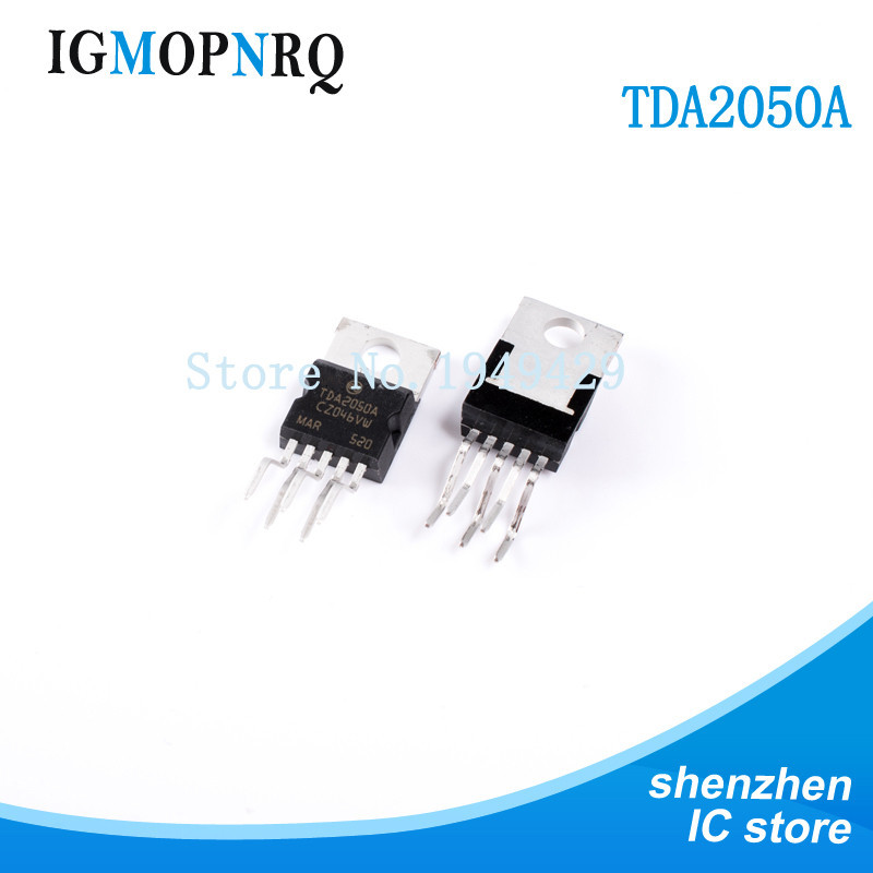 10 ชิ้น/ล็อต TDA2050A TO220-5 tda2050 TO-220 ใหม่ IC tda2050