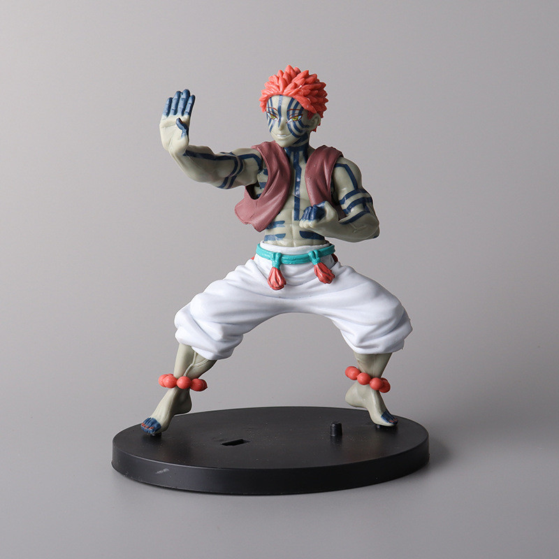 Demon Slayer FIGURE akaza ตุ๊กตาของเล่นเดสก์ท็อปหน้าแรกตกแต่ง Gift