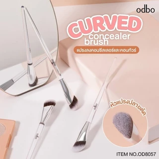 ♦️ของแท้·ส่งด่วน·ถูก♦️Odbo Curved Concealer Brush #OD8057 โอดีบีโอ เคิร์ฟ คอนซีลเลอร์ บรัช x 1 ชิ้น dayse