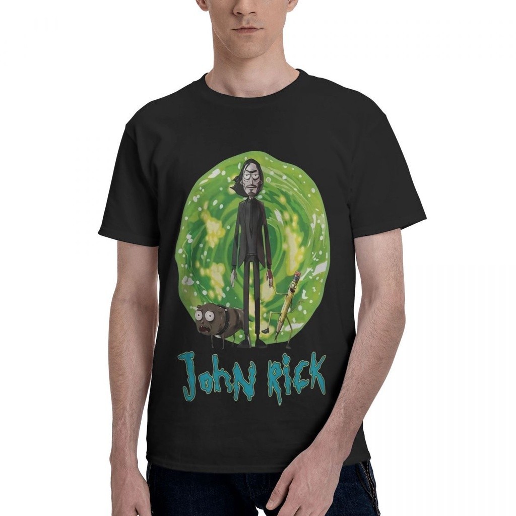 ใหม่ 🌟พร้อมส่ง🌟เสื้อแฟชั่นผญ2022 อื่นๆ - 2022 เสื้อยืดอินเทรนด์สุดเจ๋ง John Rick John Wick Rick เสื้