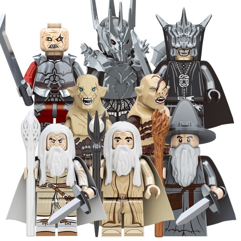 Gothmog Bolg Sauron Azog Gandalf ภาพยนตร์ Series ตัวละคร Mini Building Block รูปของเล่นเด็กของขวัญ