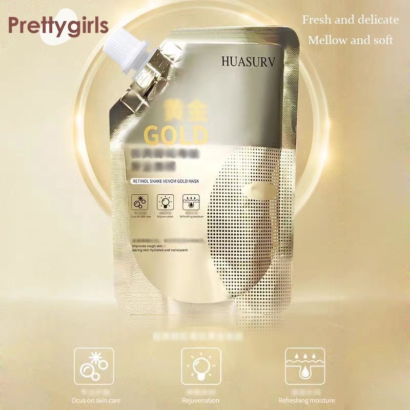 PY.thRetinol Gold Facial Mask Moisturizing Facial Mask กระชับผิว Peel-off Facial Mask-PY