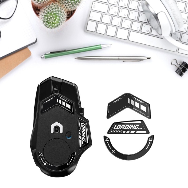 XY สติ๊กเกอร์ติดเท้ากระจกนิรภัยแบบยึดเกาะและดูดซับแรงกระแทกที่ได้รับการปรับปรุงสําหรับ G502X