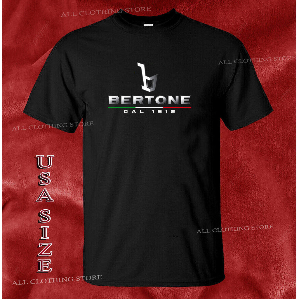 New Fiat Bertone Fiat X19 Logo Tshirt Usa Size