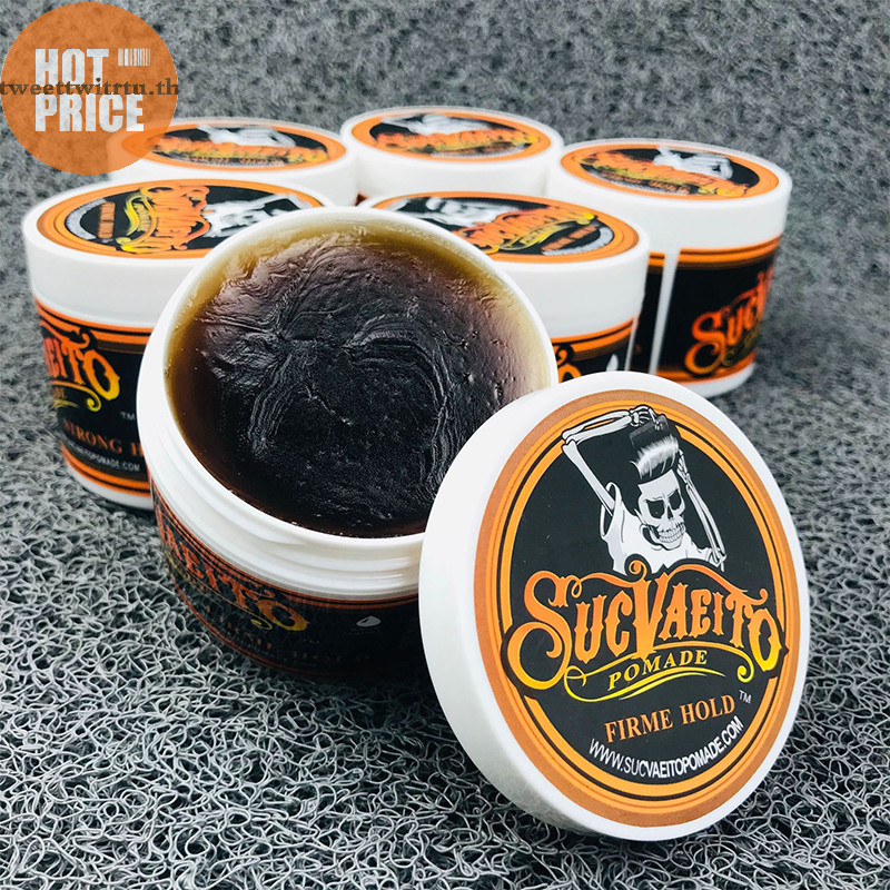 SUAVECITO Trtu SAVECITO Hair Pomade สไตล์ที่แข็งแกร่งฟื้นฟูขี้ผึ้งโครงกระดูกครีม slicked oil ผู้ชาย
 ไทย