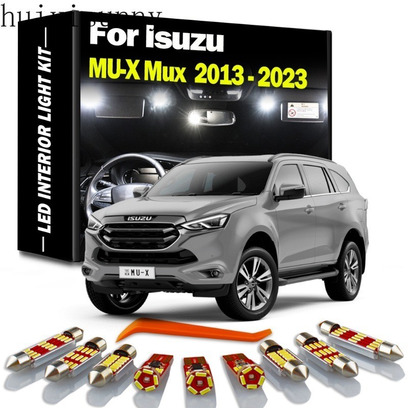 Hys LED ภายในโดมอ่าน . ชุดหลอดไฟสําหรับ Isuzu MU-X mux 2013 ถึง 2020 2021 2022 2023 อุปกรณ์เสริม