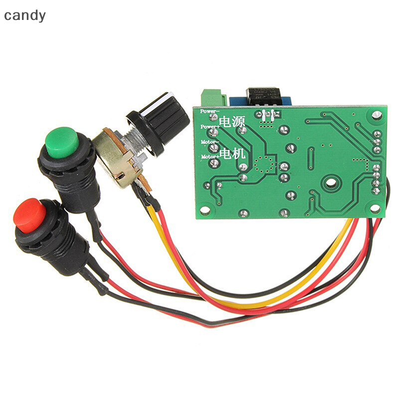 NDY Pwm Motor Governor 6V12V24V ตัวควบคุมมอเตอร์ที่ไปข้างหน้าและถอยหลัง N