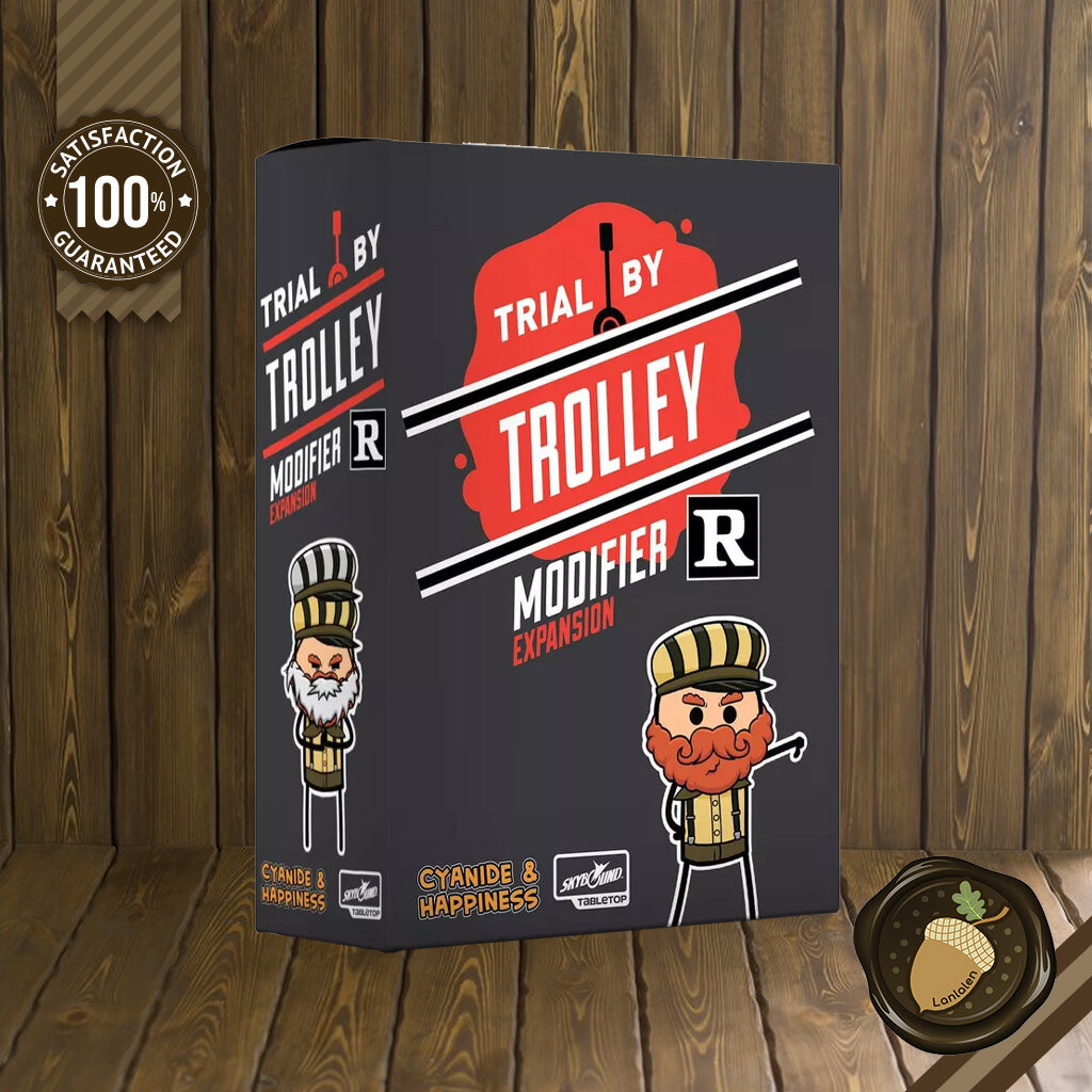 Trial by Trolley R Rated Modifier Exp Board Game ส่วนเสริม บอร์ดเกม