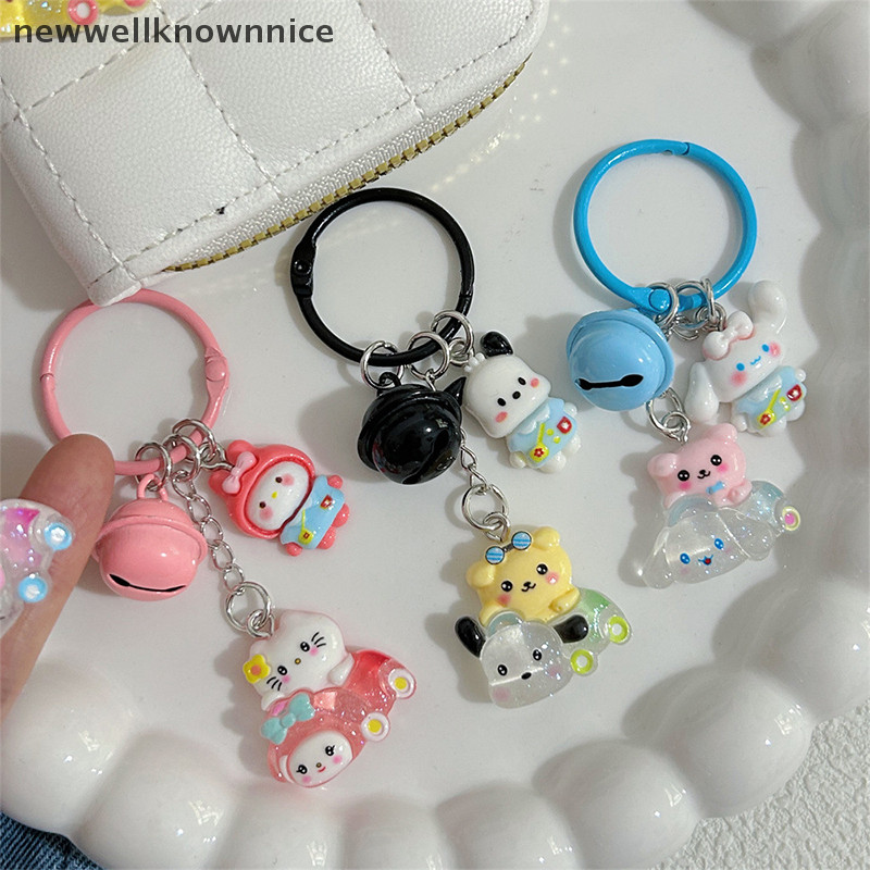 ใหม่wellknownnice น่ารักการ์ตูนพวงกุญแจจี้หวานประณีตกระเป๋าเป้สะพายหลังอุปกรณ์ตกแต่งแฟชั่นบุคลิกภาพความคิดสร้างสรรค์ตุ๊กตาพวงกุญแจของขวัญ TH