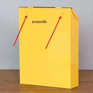usboon กล่องจดหมาย ลายตัวอักษรเล็ก / ใหญ่ สำหรับรับจดหมาย เอกสาร