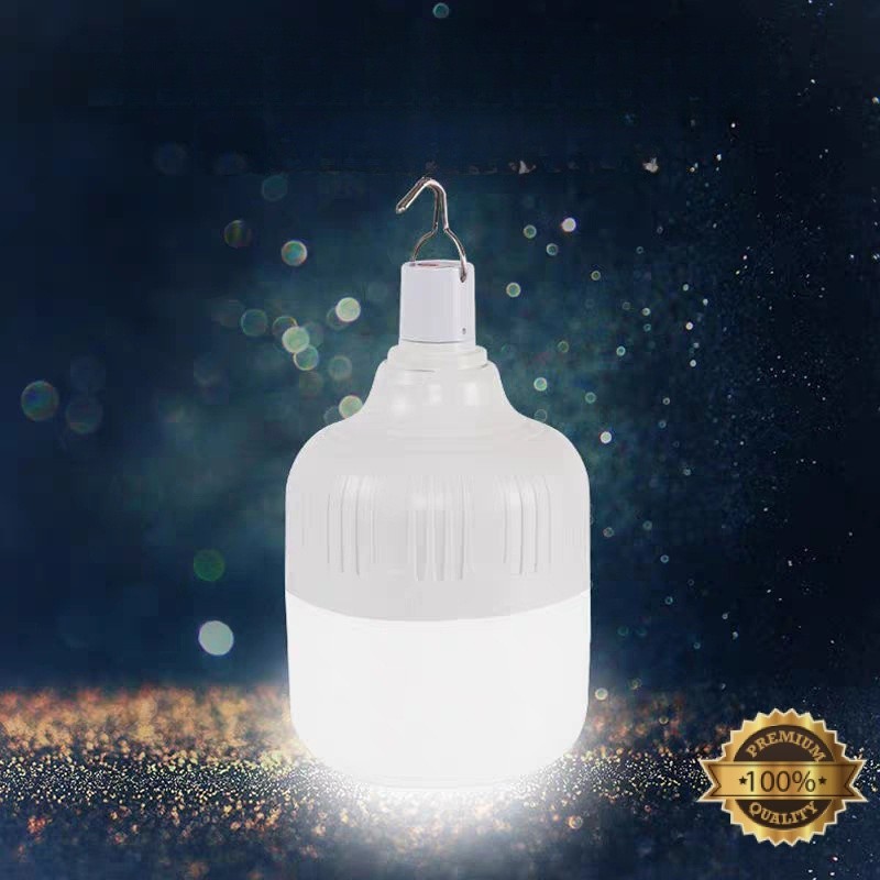 Unlimited Rechargeable LED Light Bulb USB Portable Lamp for Emergency, Camping, Night Market
							