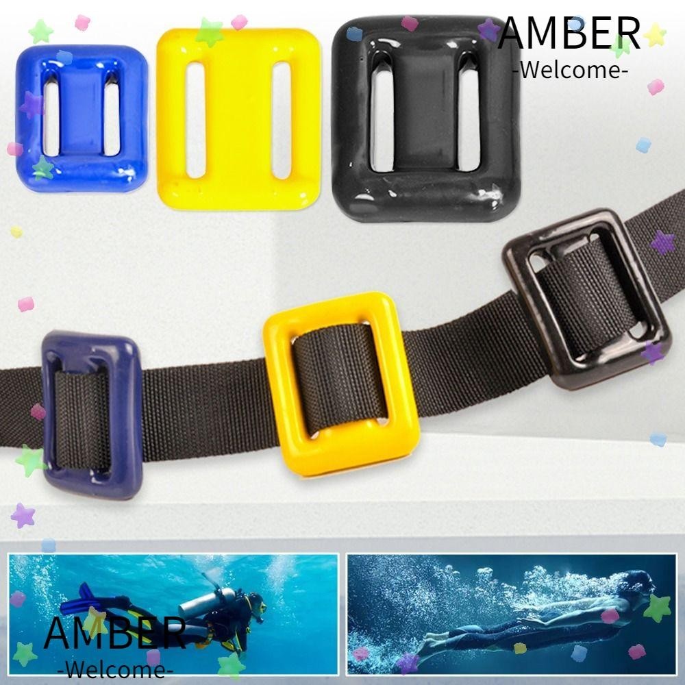 Amber บล็อกตะกั่ว 1 ชิ้น รับน้ําหนักได้ 1 1.5 2 กก. สําหรับดําน้ํา ล่าสัตว์ 1 ชิ้น