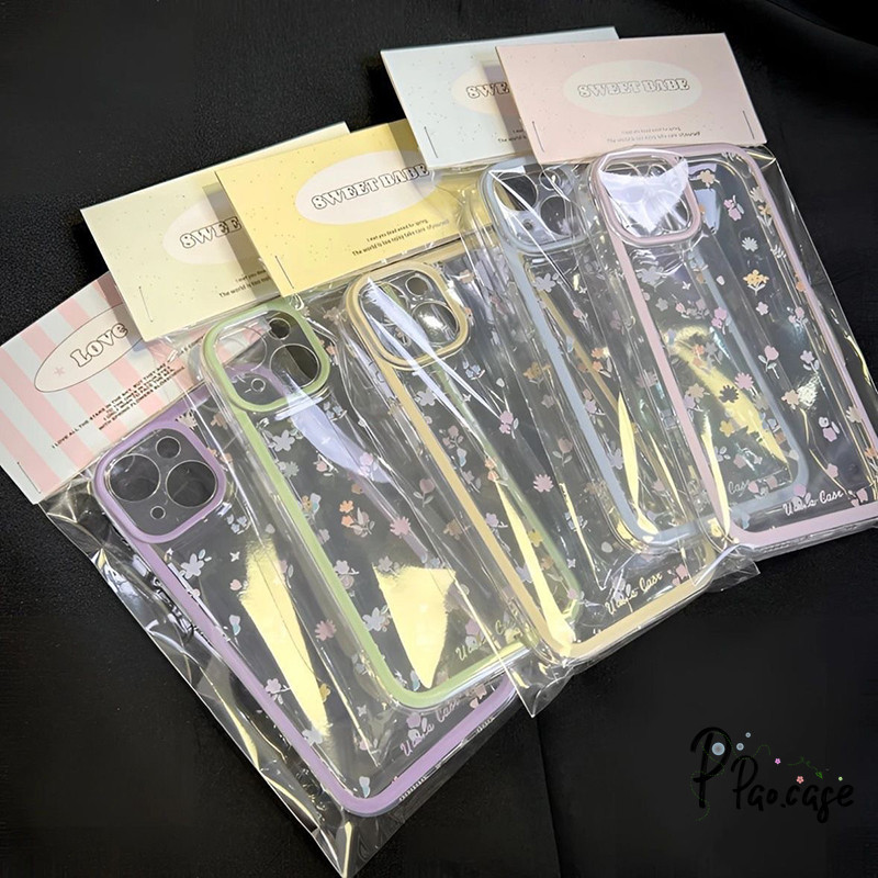 ดอกไม้หวานทั่วเคสหน้าจอสำหรับ Samsung A13 A02s A12 A05s A20 A03 A03s A50 A20s A51 A52s A33 A32 A52 A30 A21s A10s ปกอ่อน