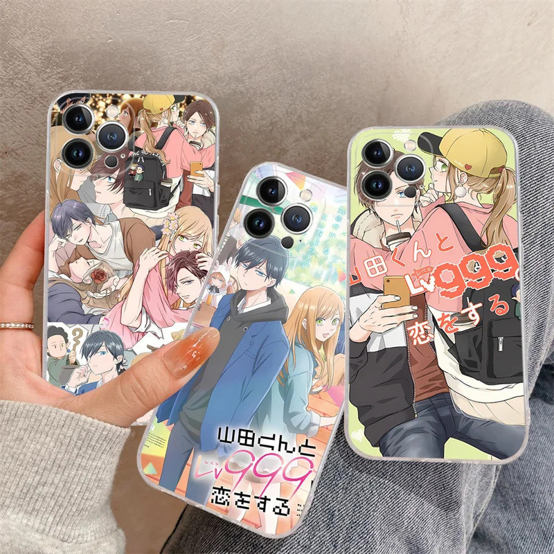 TK-1 Anime Love yamada ที่ lv999 เคสโทรศัพท์สําหรับ iPhone 17,15 14 11 12 13 Mini Pro XS Max ฝาครอบ 