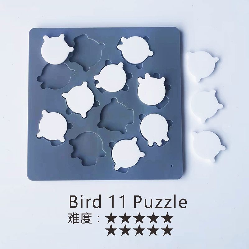 0816 03UTTO-Puzzle Eleven Little Bird ปริศนานก 11 ของเล่นเพื่อการศึกษา Yuu Asaka