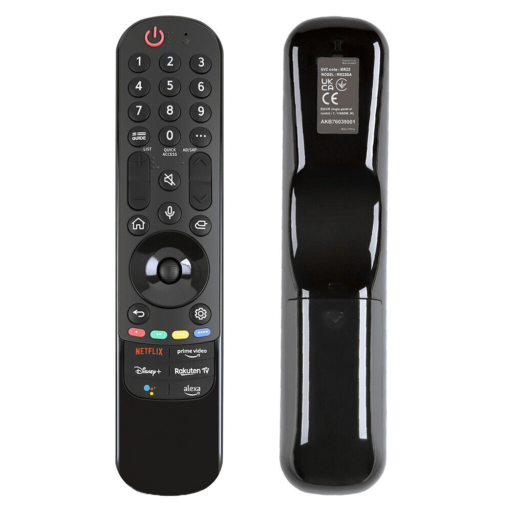 ใหม่เปลี่ยน MR22GA AKB76039901 สําหรับ LG 2022 รีโมทคอนโทรลสมาร์ททีวีอินฟราเรด UQ90