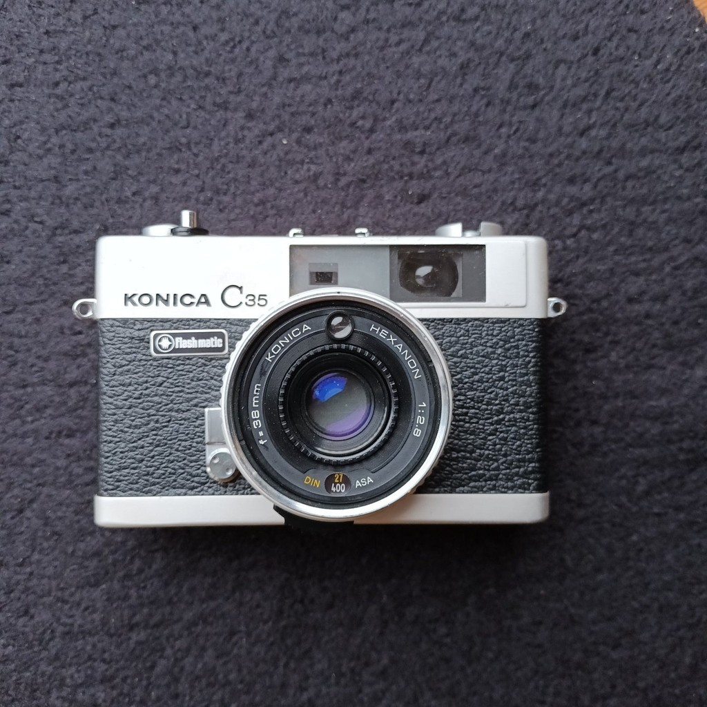 กล้องฟิล์มมือสอง [Sold As-Is] Konica C35 Flashmatic