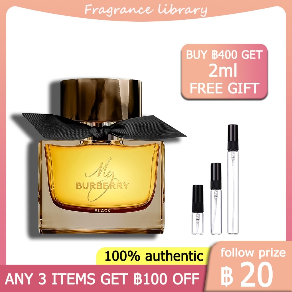 [100%ของแท้ ] My Bur Black Parfum 2ml/5ml/10ml น้ําหอมผู้หญิง