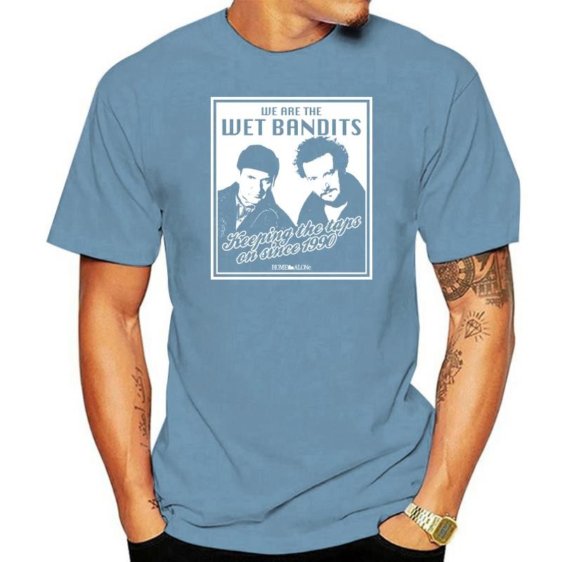 Home Alone men Wet Bandits Boyfriend Fit เสื้อยืด