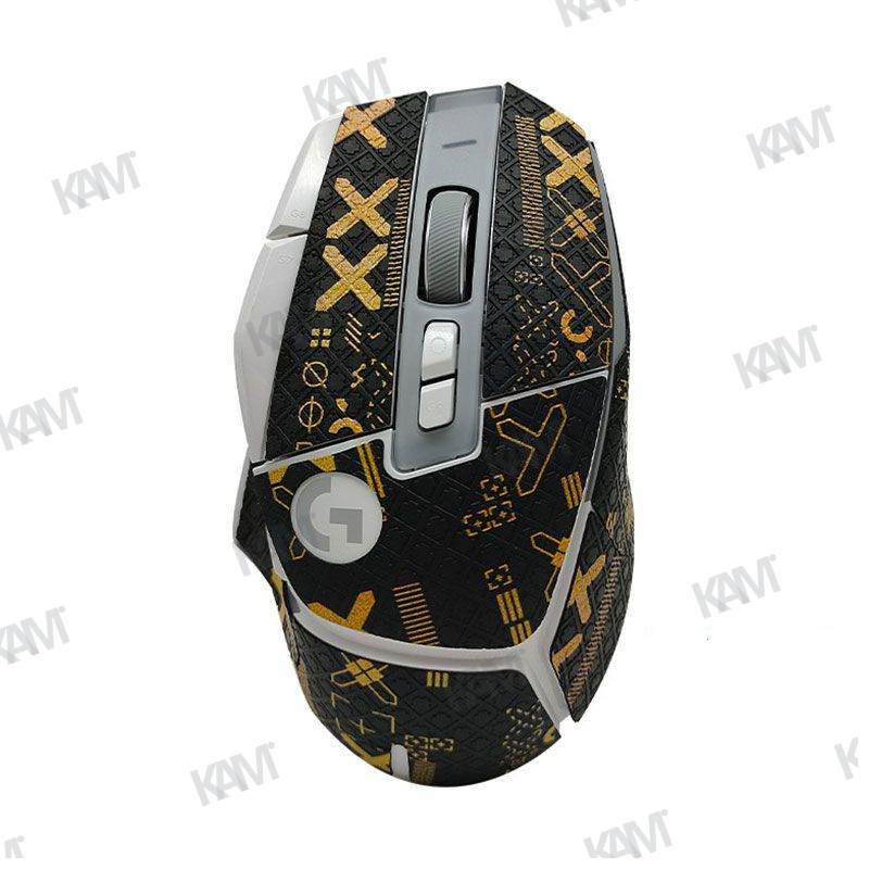 Kam สําหรับ Logitechs G502X PLUS ไร้สาย/แบบมีสายเมาส์ grip เทปสเก็ตสติกเกอร์ทําด้วยมือสติกเกอร์ป้องกันเหงื่อยืดหยุ่นลื่นที่ละเอียดอ่อนด้านข้าง grip ฟิล์มป้องกันดูดซับเหงื่อ - รูปที่ 5