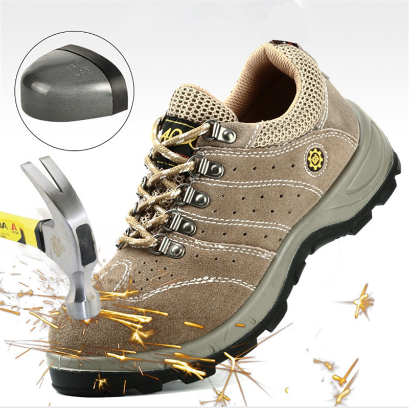 รองเท้าผู้ชายสำหรับลางาน ปีนเขา กันกระแทก กันทับถูกและระบายอากาศดี