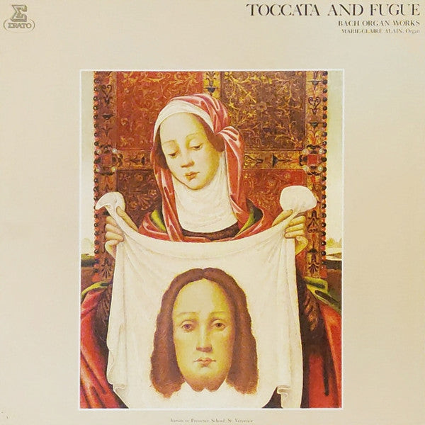 Johann Sebastian Bach / Marie-Claire Alain -  Toccata And Fugue (Bach Organ Works) (Vinyl) (VG+)
