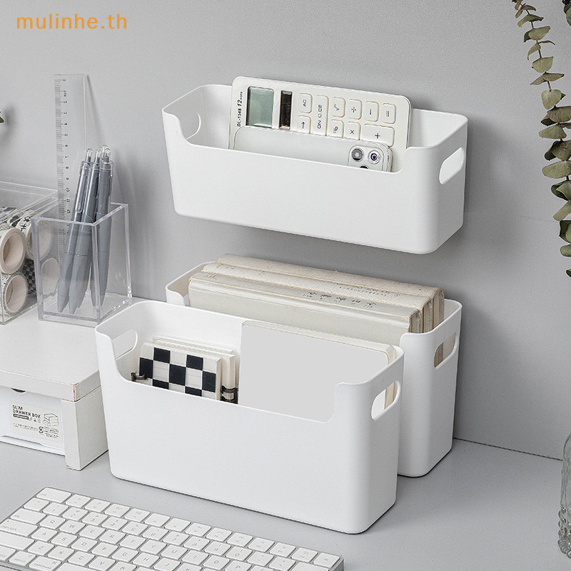 Mulinhe ตู้ประตู Organiser al Punch ฟรีติดผนังกล่องเก็บเครื่องสําอางทําความสะอาดอุปกรณ์จัดเก็บ TH