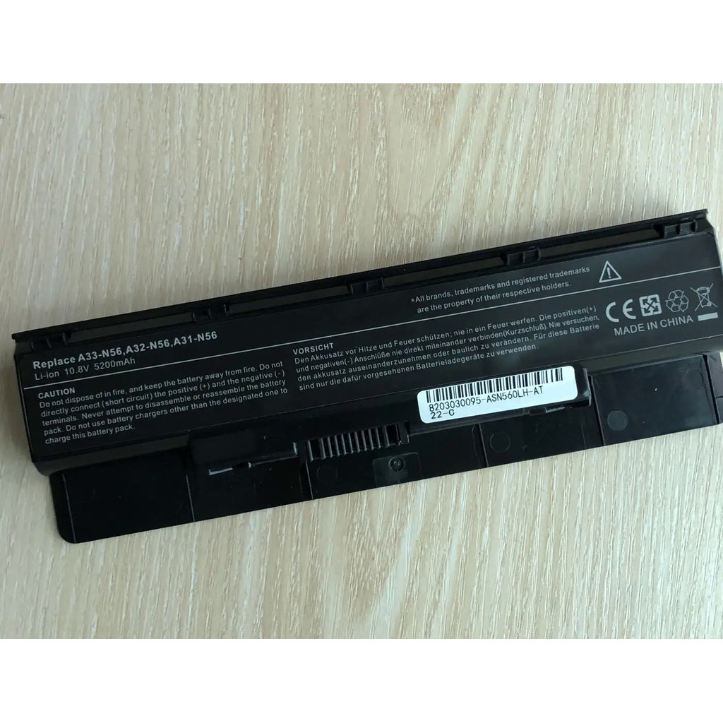 A31-N56 A32-N56 A33-N56 แล็ปท็อป battery for Asus ROG G56J G56 G56J N46 N46V N46VM N56 N56DY N56JN N