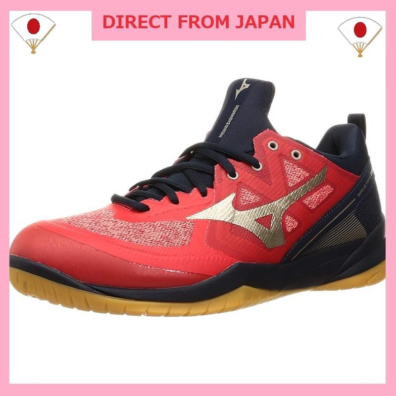 [Mizuno] Badminton shoes Wave Fang ZERO 2 Red/Gold/Navy 23.5 cm 3E
[Mizuno] Badminton shoes Wave Fan