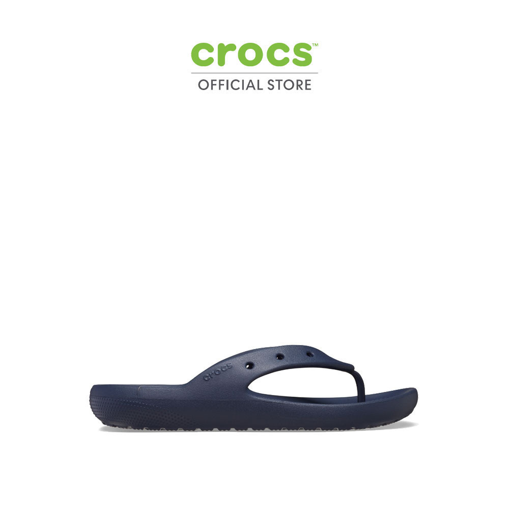 CROCS รองเท้าแตะผู้ใหญ่ CLASSIC V2 FLIP รุ่น 209402410 - NAVY