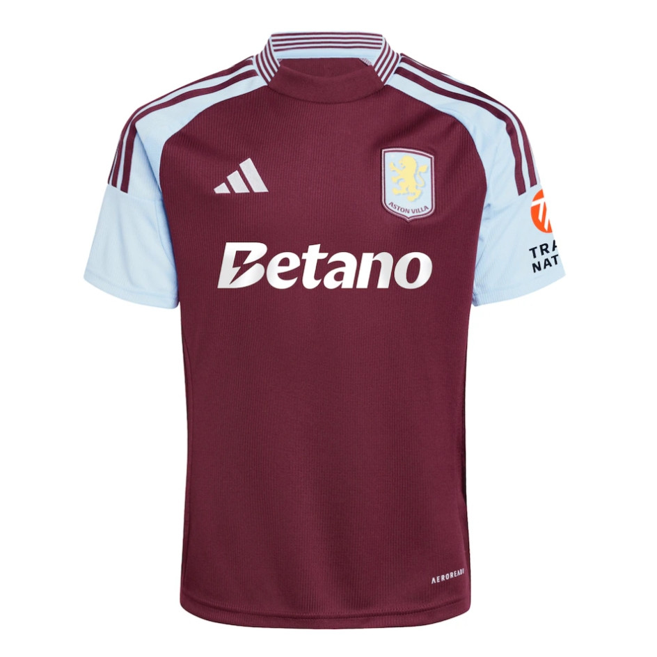 Aston Villa Shirt 2024 2025 Aston Villa Home Shirt เสื้อฟุตบอล