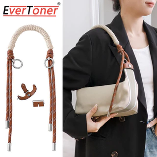Evertoner กระเป๋าอุปกรณ์เสริมสําหรับ Hermes กล่องอาหารกลางวันกระเป๋าใต้วงแขนไม่ทําลายการปรับเปลี่ยนหัวเข็มขัดสายสะพายไหล่ทอมือที่ถอดออกได้