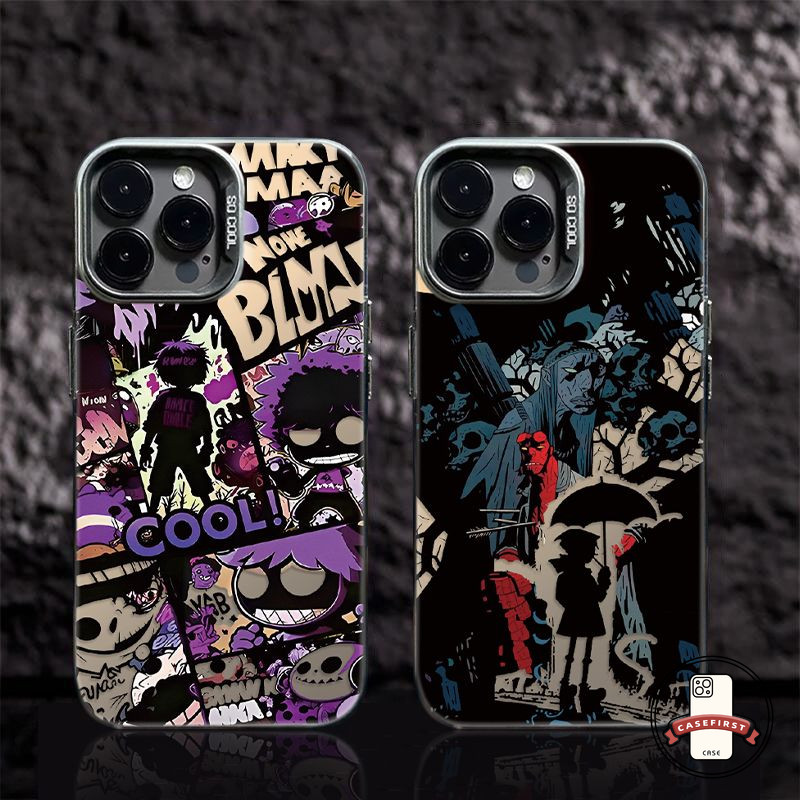 การเคลือบเท่การ์ตูนบอยดูเดิลเคสโทรศัพท์สำหรับVIVO Y36 Y27s Y20 Y91 Y15 Y16 Y35 Y27 Y21 Y17s Y22s Y31 Y12 Y02 Y11 Y17 Y22