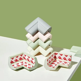 โฟมกันกระแทกมุมโต๊ะ (1ชิ้น) - ของใช้แม่ลูก ป้องกันเด็ก ติดตั้งง่าย มีกาวในตัว G2727