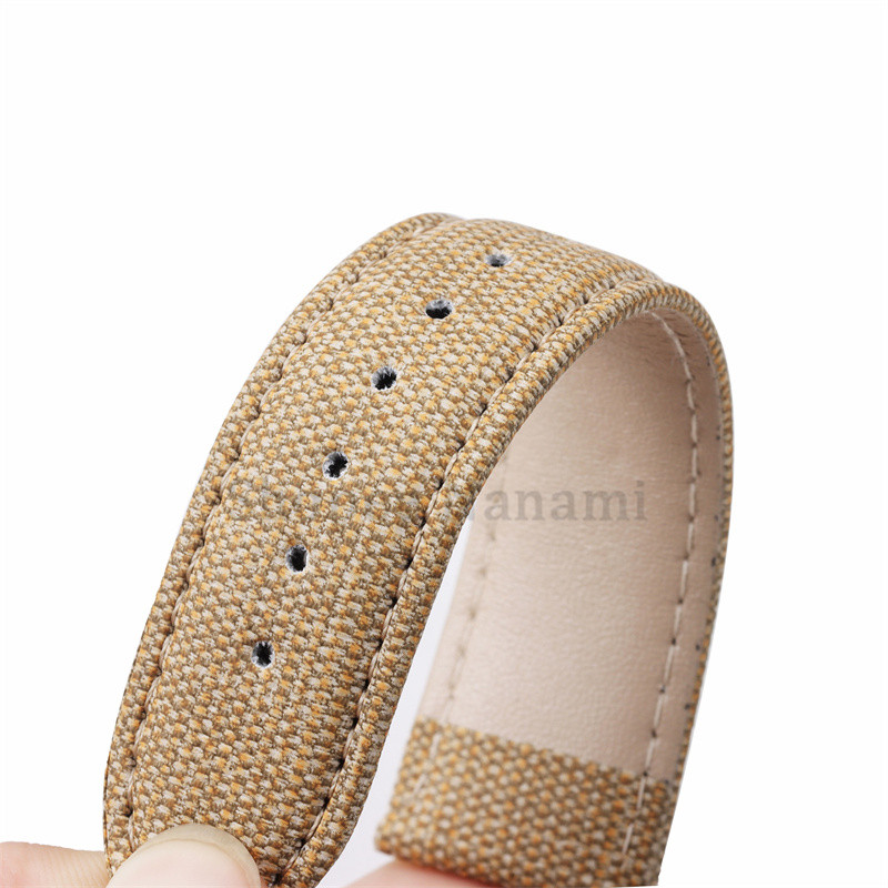 วินเทจยีนส์ไนลอนสายนาฬิกา10/12/14/16/18/20/22มิลลิเมตรผ้าใบนุ่มหนังนาฬิกาวงสายรัดข้อมือสากลผู้หญิงผู้ชายสร้อยข้อมือนาฬิกาอุปก - รูปที่ 5