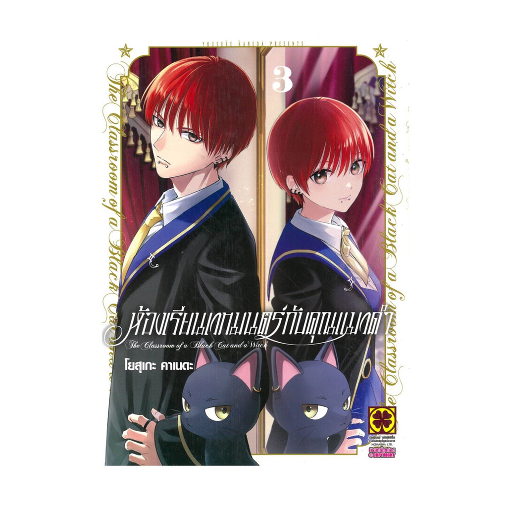 นายอินทร์ หนังสือ ห้องเรียนเวทมนตร์กับคุณแมวดำ เล่ม 3
