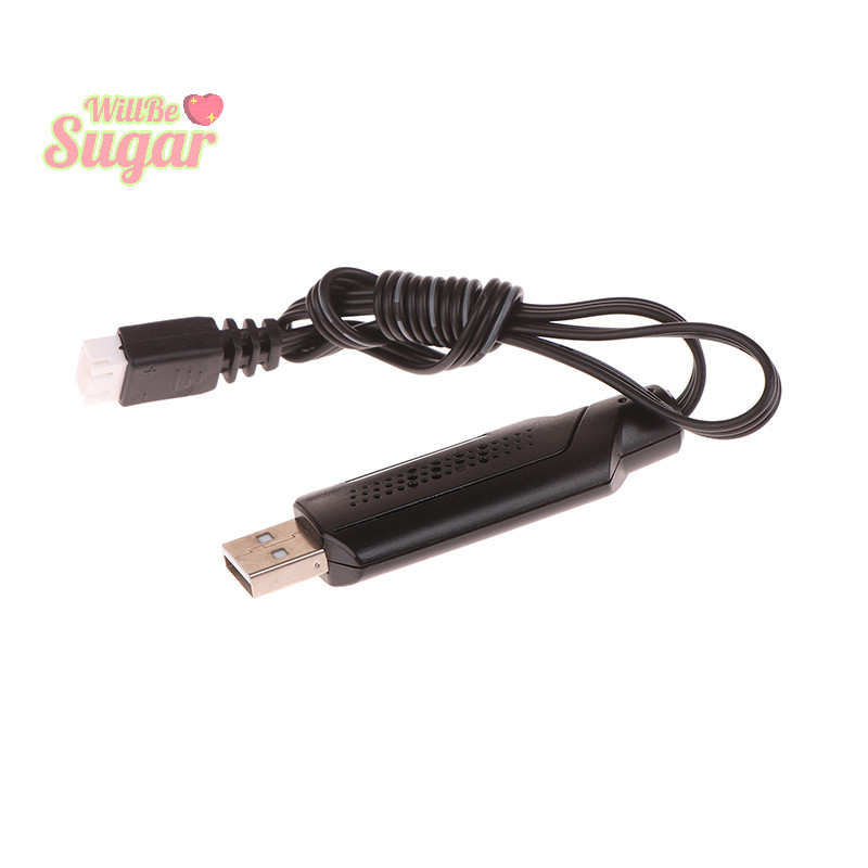 [WillBesugarT] 2s 7.4V 1A USB Charger สําหรับ 7.4V 2S Lipo พร้อมขั้วต่อ XH-3P รถ RC เรือ 7.4V สายชาร์จ USB [ใหม่]