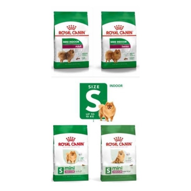 Royal Canin อาหารเม็ด อาหารสุนัข Mini Indoor Senior อาหารเม็ดสุนัขสูงวัย พันธุ์เล็ก เลี้ยงในบ้าน อายุ 8 ปีขึ้นไป 500g. — صورة 2